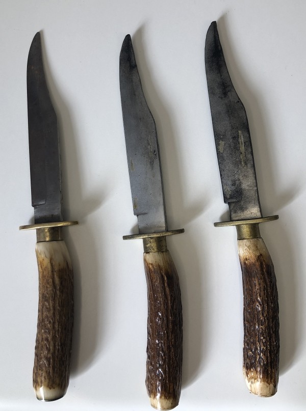 ANTLER HANDLE KNIFE SET KN012