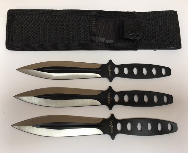 set of throwing knives